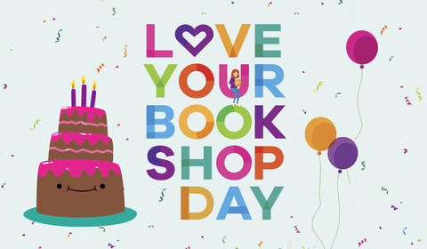 We love bookshops so much we want you to give them cake!