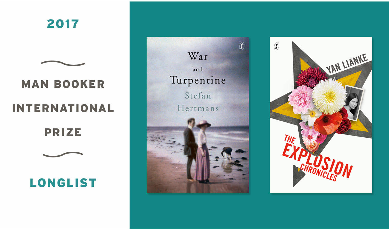 The Explosion Chronicles by Yan Lianke and War and Turpentine by Stefan Hertmans on the 2017 Man Booker International Prize Longlist