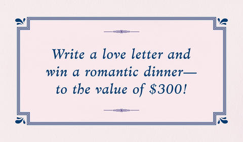 Win a Romantic Dinner!