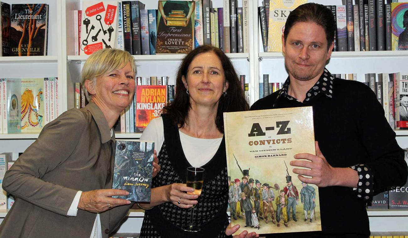 Diana Sweeney, Jane Pearson and Simon Barnard