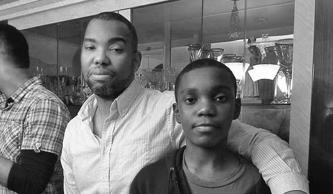 Ta-Nehisi Coates and his son, Samori.